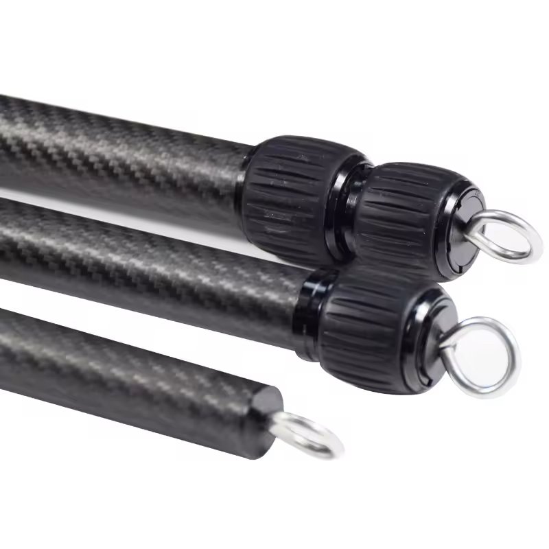 application case study telescoping carbon fiber flag pole for yard installation