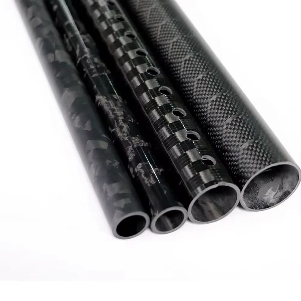 braided carbon fiber round tube