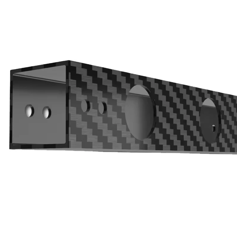 custom carbon fiber square tube options