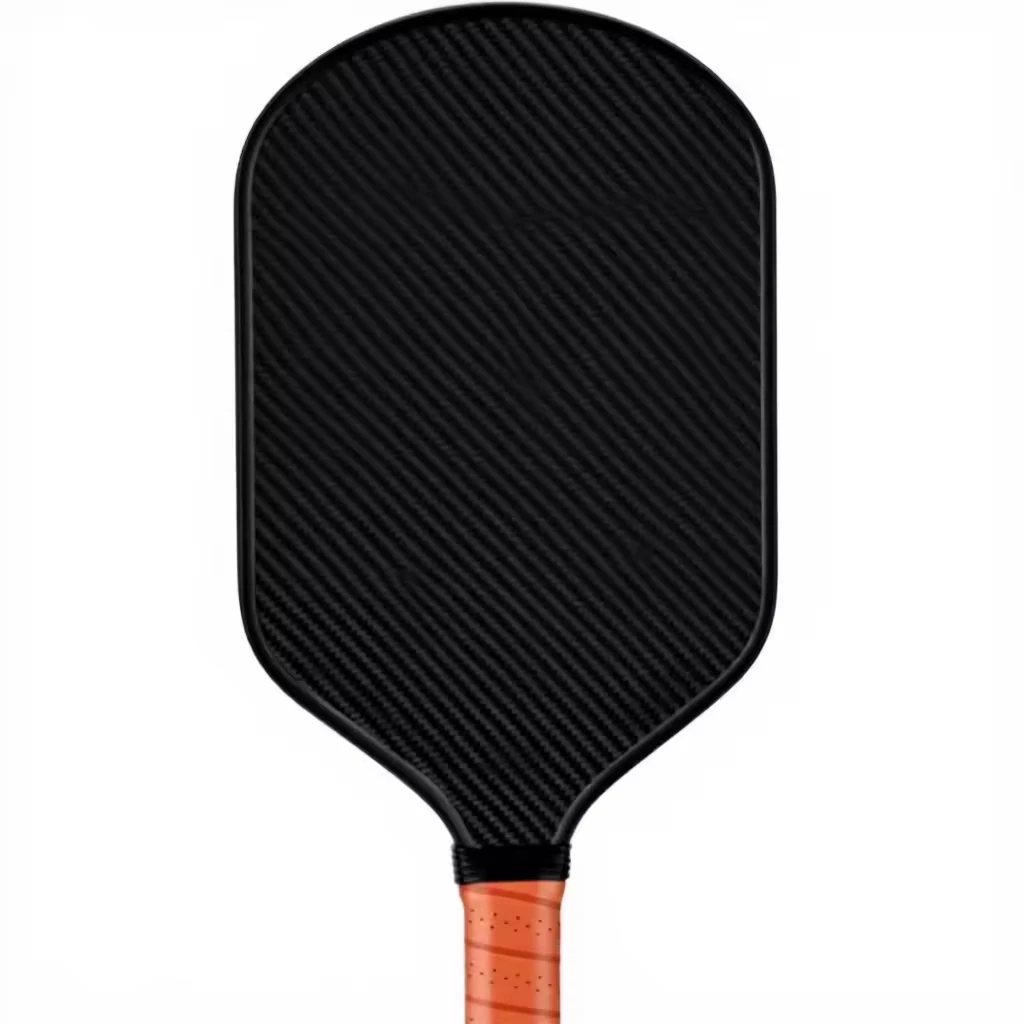raw carbon fiber pickleball paddle