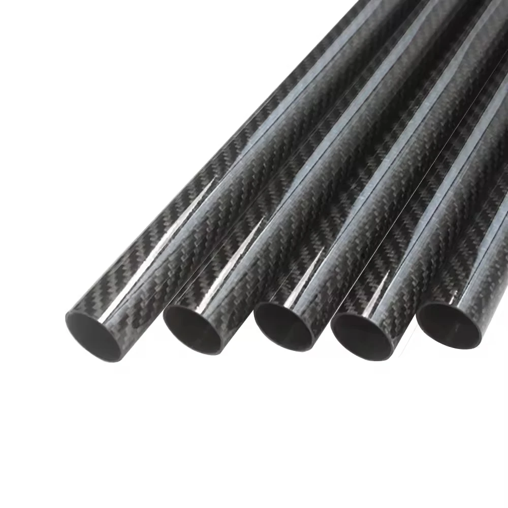 twill carbon fiber round tube
