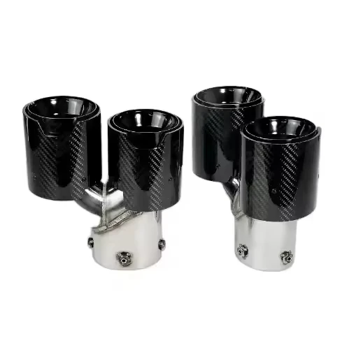carbon fiber exhaust tip surface finish options