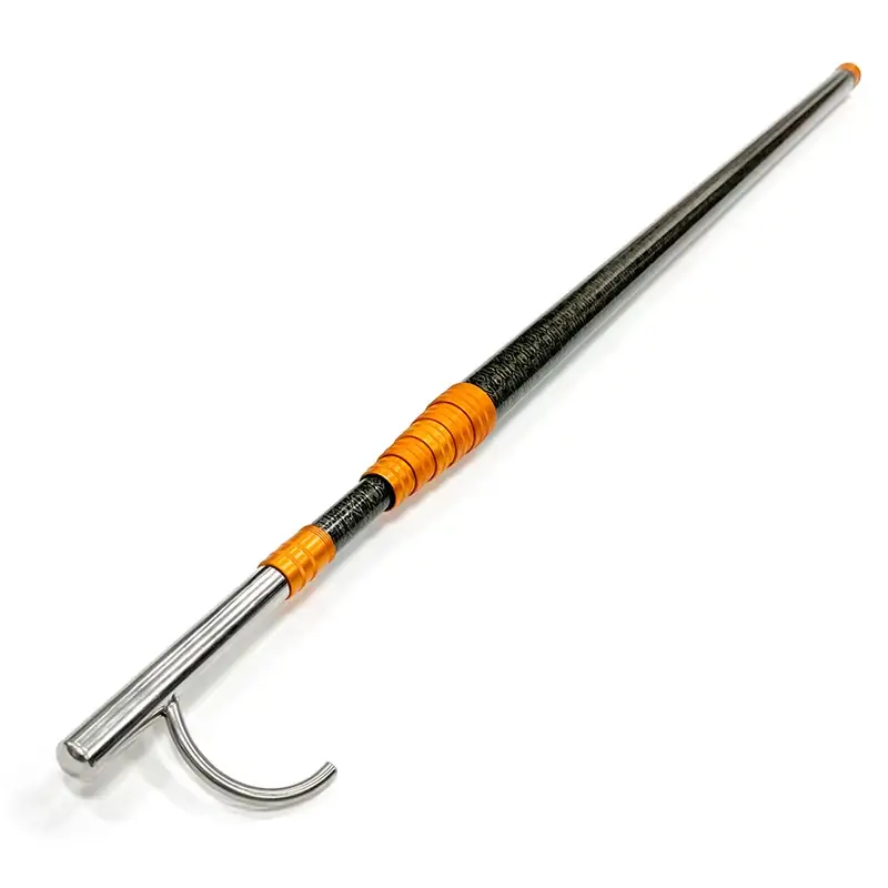 carbon fiber rescue pole with hook