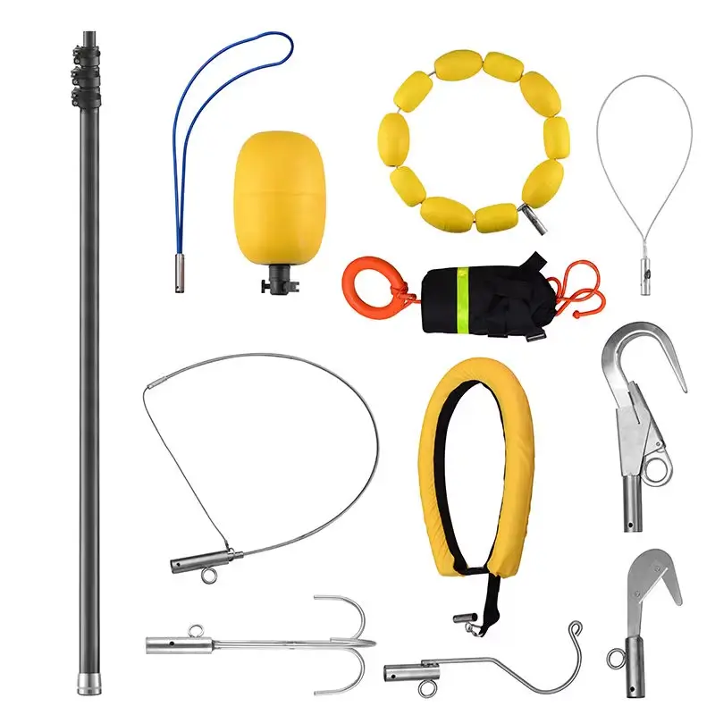 rescue pole with hook